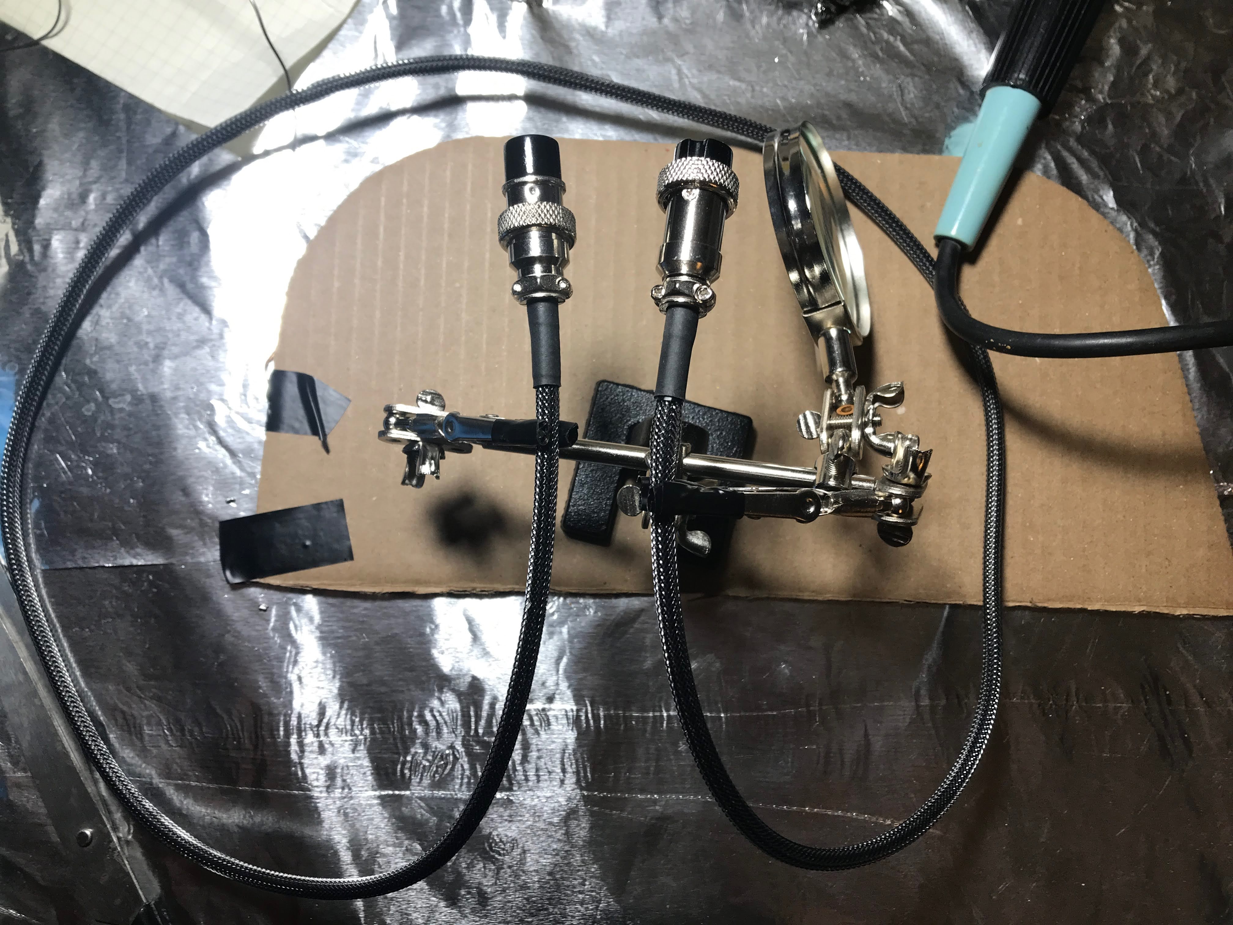 Finished aviator cable